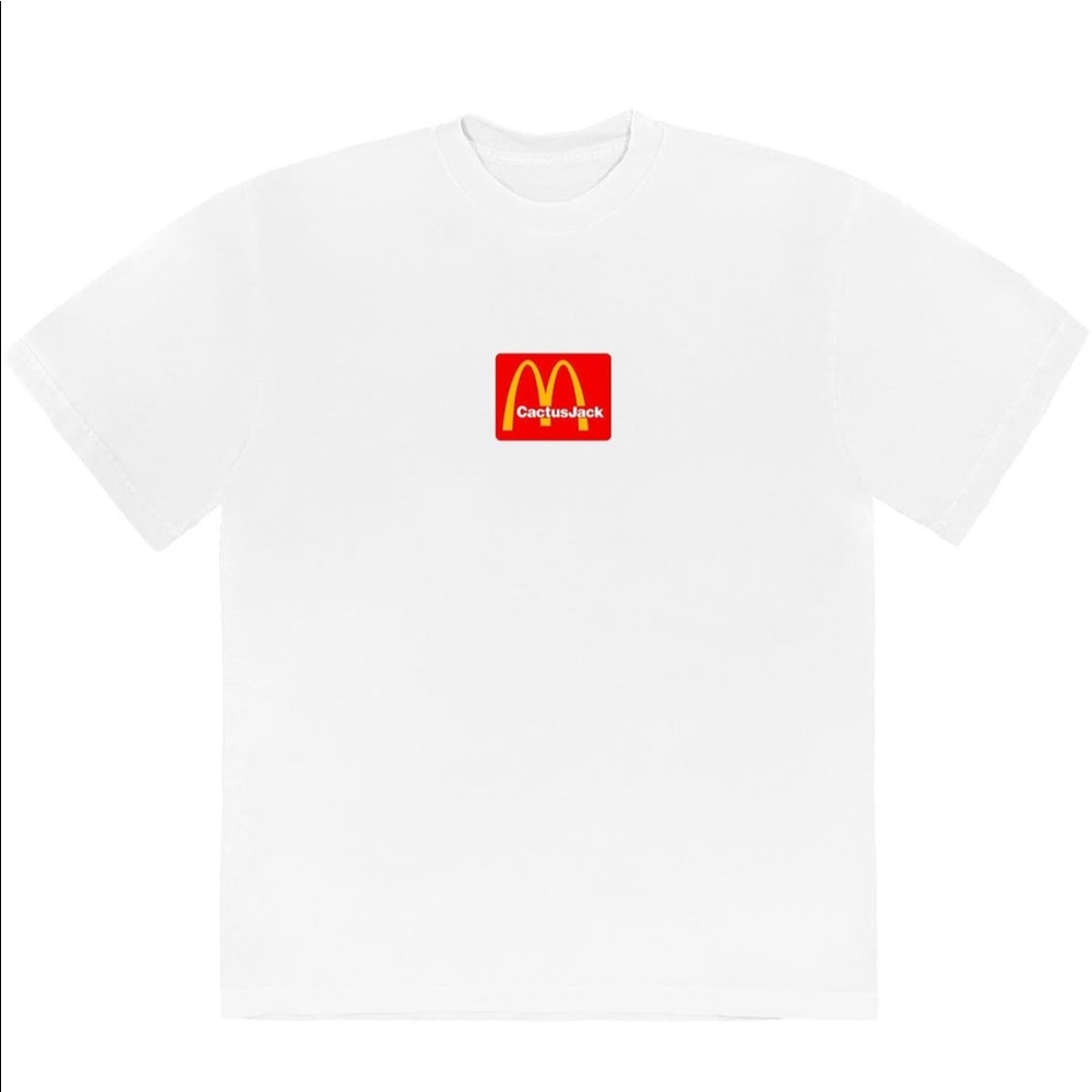 Travis Scott x McDonald’s limited Edition t-shirt